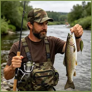 Lồng Cá Chép 10 Miếng Thép Không Gỉ Xoay Cá Chép Bẫy Lồng Cho Anglers Ngư Dân Nam Cha Chồng Hồ Sông kouvn
