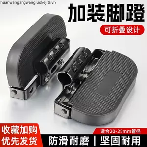Xe Điện Bàn Đạp Ốp Lưng Bàn Đạp Gấp Bảo Vệ Lắp Đặt Sửa Đổi Thanh Bảo Vệ Xe Máy Bàn Đạp Dày