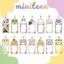 Mười bảy Thẻ Hoạt Hình Chèn Khung Ảnh Móc Khóa SVT Aidou Thẻ Nhỏ Lưu Trữ Mặt Dây Chuyền Trang Sức Ngôi Sao Tuần