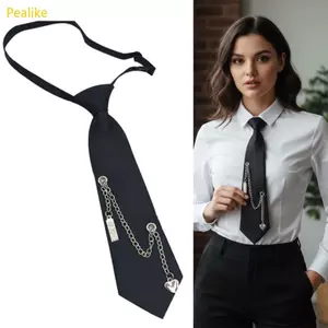 Cà vạt Skinny thanh lịch Pealike Trang phục đa năng có thể điều chỉnh Tăng cường phụ kiện thông thường