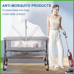 Lưới Cho Bé Cho Giường Di Động Lưới Cũi Cho Bé Lưới Gấp Thoáng Khí Cho Playard Cradle Đồng Ngủ Du Lịch Cắm Trại wipqsvn