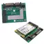 mSATA SSD sang 2.5 '' SATA 6.0gps chuyển đổi thẻ mô-đun bo mạch mini pcie ssd VN