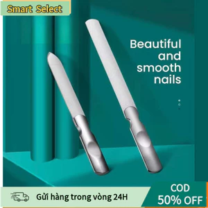 Dũa Móng Tay Thép Không Gỉ Cao Cấp - Hai Mặt, Dùng Cho Móng Tự Nhiên & Acrylic