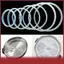 Cod 18/20/22/24cm Silicone cao su Gasket nồi nắp niêm phong Vòng Nồi áp suất điện thay thế cho 2-6l nồi đệm