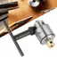 Belleshopp Mâm cặp và cờ lê gắn mũi khoan Micro J-to 0,3-4mm có chìa khóa cho máy tiện điện