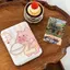 Gương Gấp Trang Điểm Mini Họa Heo Pastel Dễ Thương Gương Cầm Tay Bỏ Túi Đi Du Lịch