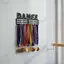 Jfory Dance Huy Chương Móc Treo Cắt Thiết Kế Vũ Công Giải Thưởng Hiển Thị Giá Đỡ Kim Loại Dance Giải Thưởng Màu Đen Mờ Cho Vận Động Viên