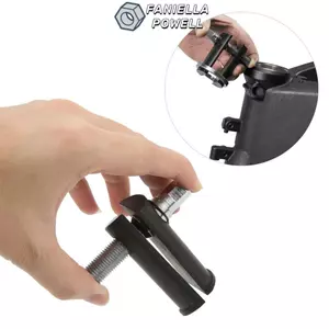 Dụng cụ tháo vòng bi lái FANIELLAPOWELL, Dụng cụ kéo vòng bi lái bằng thép hợp kim, Dụng cụ tháo vòng bi cổ lái an toàn có thể điều chỉnh 1 ‐ 1 / 8in đến 2 ‐ 5 / 8in ID Races Công cụ loại bỏ vòng bi