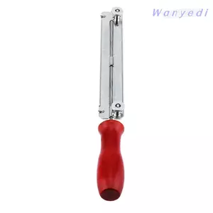 WANYEDI Bộ mài cưa xích, Bộ dụng cụ cưa xích bằng thép có tay cầm bằng nhựa, Bộ dụng cụ cưa xích tròn chuyên nghiệp bền bỉ Bộ dụng cụ cưa xích bạc
