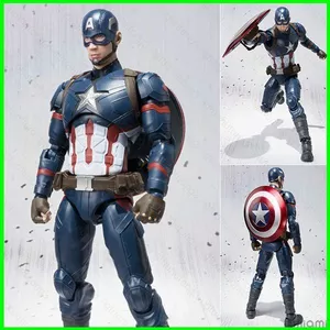 HT3 Captain America Nhân Vật Hành Động Cuộc Nội Chiến Avengers Đội Trưởng Mô Hình Búp Bê Đồ Chơi Cho Trẻ Em Trang Trí Bộ Sưu Tập TH3