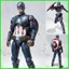 HT3 Captain America Nhân Vật Hành Động Cuộc Nội Chiến Avengers Đội Trưởng Mô Hình Búp Bê Đồ Chơi Cho Trẻ Em Trang Trí Bộ Sưu Tập TH3