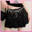 MYPANDA Mặt dây chuyền pha lê Dây thắt lưng cho nữ Pentagram Kim cương giả Ngọc trai Thắt lưng trang sức Bling sành điệu cho bữa tiệc đêm ăn mặc.