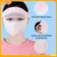 VFZ Nữ Mỏng Thoáng Khí Ice Silk Dài Ne Full Face Mask Mùa Hè Louislifecool