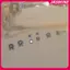 JASMINE 1 Cặp Bạc Cổ Điển Bốn Prong Kim Cương Đơn Giản Zircon Bông Tai Dành Cho Nữ JASMINE