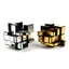 < Pluscloth > Magics Cube 3 Ý tưởng đặt hàng Quà tặng Cổ điển Màu vàng chuyên nghiệp / Màu bạc Magic Mirror Cube cho trẻ em