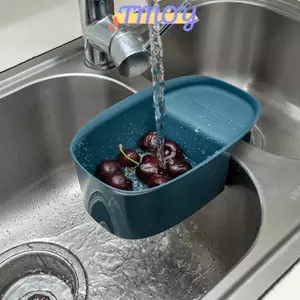 TMOY Bồn Rửa Nhà Bếp Lọc Bồn Rửa Lọc Thực Phẩm Chậu Rửa Rau Chặn Thoát Nước Lọc Rây Giỏ Chống Nổ Tiện Ích Gia Đình TMOY