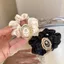 Phiên Bản Hàn Quốc Đơn Giản Satin Scrunchy Buộc Tóc Hoa Hồng Dây Buộc Tóc Tính Khí Phù Hợp Với Bóng Mũ Đội Đầu Bền Dây Buộc LHA0