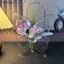 Ziyulinyuk Trong Suốt Bướm Acrylic Bình Hoa Ba Chiều Hoa Sắp Xếp Phụ Kiện Bình Bướm Trang Trí Nhà Cửa VN