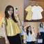 Áo kiểu babydoll cổ sen tay phồng dáng bí đáng yêu phong cách Hàn Quốc BS996 - Alisa 95 - Hieuvy Botique