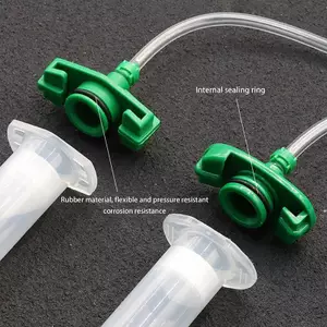 GE Liquid Dispenser Nhựa Helix Luer Lo Mẹo Adapter Keo Pha Chế Vòi Phun 3 + 5 + 10 + 30 / 50CC Kim VN