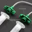GE Liquid Dispenser Nhựa Helix Luer Lo Mẹo Adapter Keo Pha Chế Vòi Phun 3 + 5 + 10 + 30 / 50CC Kim VN