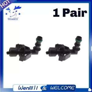 1 Cặp 61677059223 Cản Trước Đèn Pha Máy Giặt Vòi Phun Đèn Pha Nước Phản Lực Cho 6 E63 E64 2004-2010