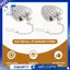 25 Chiếc Lọc Trà Thép Không Gỉ Trà Bóng Infuser Rời, Mở Rộng Móc Cho Gia Vị Cốc Chai Đảng Ủng Hộ