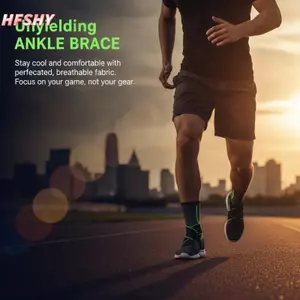 HFSHY Nhẹ Có Thể Điều Chỉnh Hỗ Trợ Mắt Cá Chân Nẹp Chống Mắt Cá Chân Để Chạy Bóng Đá Đi Xe Đạp Thể Thao Ngoài Trời VN