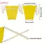 HFSHY Túi Tote hoa vải Cotton có thể tái sử dụng có dây buộc Dây đeo dài Hoàn hảo cho người bán hoa Quà tặng làm vườn Đám cưới VN