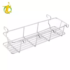 Giỏ đựng bàn cắm trại bằng thép không gỉ có thể gập lại Bộ sắp xếp treo bên hông cho dụng cụ cắm trại ngoài trời