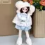 Bộ trang phục búp bê EDIWANY 1 / 6 BJD, Quần áo búp bê 30cm phong cách mùa thu đông xinh xắn, Áo len thời trang dễ thương Áo khoác búp bê thông thường Quà tặng đồ chơi bé gái