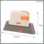 8 Chiếc Cửa Sổ Theo Dõi Bụi Windowsill Rãnh Deadend Tủ Crevice Bàn Chải Cho Cửa Sổ Trượt Theo Dõi Sill Spa Nhỏ