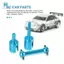 Bộ khớp cốc xương chó trục ổ đĩa kim loại cho TT01 TT-01 TT01D TT01E TT02 TT-02 1 / 10 RC Xe nâng cấp các bộ phận