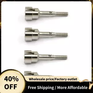 4 Trục truyền động kim loại Trục bánh xe cho 104001 Phụ kiện nâng cấp xe RC 1 / 10