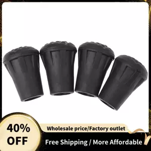 Đi bộ đường dài Gậy leo núi Bộ cực Pad Đầu cao su kết thúc để trao đổi cho tất cả các gậy đi bộ đường dài thông thường