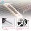 Guitar Chrome Metal End Pin Strap Nút Khóa Đệm Vít (16 Cái)