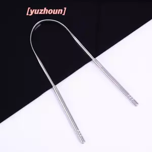 Dụng cụ cạo lưỡi bằng thép không gỉ Dụng cụ chăm sóc lưỡi làm sạch hơi thở tươi