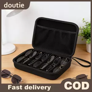 Hộp đựng kính có thể điều chỉnh Doutie 6 / 7 ngăn | Hộp đựng kính cầm tay và lưu trữ du lịch Ra Hộp lưu trữ đa chức năng VN