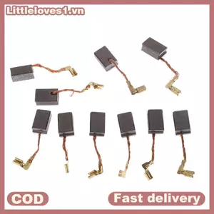 Littleloves1 10 Cái 6 * 9 * 13.5mm Động Cơ Carbon Bàn Chải 459 Điện Pi Đánh Bóng Phụ Kiện Máy Dụng Cụ Điện Bàn Chải Carbon VN