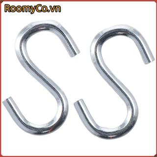 ROOMYCO 2 Móc S hạng nặng, Khả năng chịu lực mạ kẽm bằng sắt: 300 (kg) 2,75in Võng Swing S Móc, Móc treo tiện ích 70mm / 2,75in bền bỉ