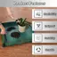 XUAN 50 Chiếc Nồi Lỗ Lưới Miếng Lót Lưới Tròn Thoát Nước Lỗ Màn Hình Cho Đáy Nồi Ngăn Ngừa Mất Đất Cây Cảnh Hoa Dụng Cụ Làm Vườn VN