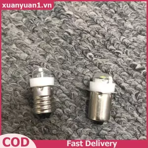 XUAN 3 / 4.5 / 6V 0.5W Bóng Đèn Pin 6000K LED Trắng E10 Bóng Đèn Thay Thế Cho Đèn Pin Bóng Đèn LED VN