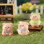 XUAN Mini Chú Heo Dễ Thương Hình Động Vật Mô Hình Rêu Micro Phong Cảnh Trang Trí Nhà Thu Nhỏ Cổ Tích Vườn Trang Trí Phụ Kiện VN