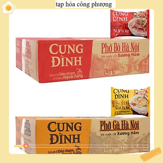 Thùng 30 Gói Phở BÒ/Gà Cung Đình Mới| tạp hóa công phượng