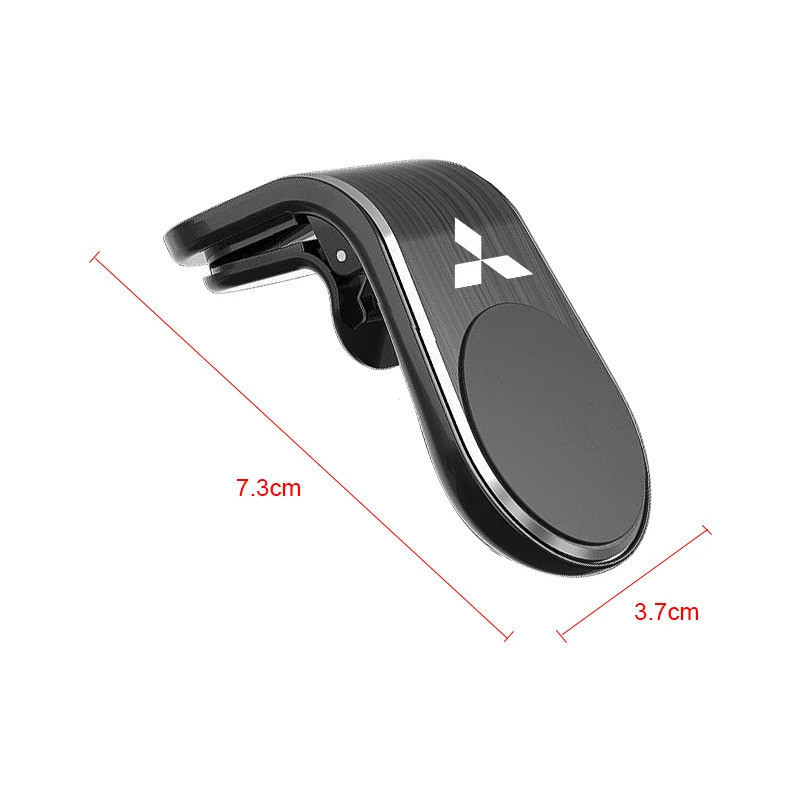 Xe Từ Tính Hình Chữ L Giá Đỡ Điện Thoại Di Động Gắn Điện Thoại Thông Minh Hỗ Trợ Đứng Cho Mitsubishi Ralliart Lancer 9 10 Asx Outlander Pajero
