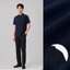 Áo thun polo nam ngắn tay HLA Vải cotton co giãn thoáng mát - Phù hợp mọi phong cách