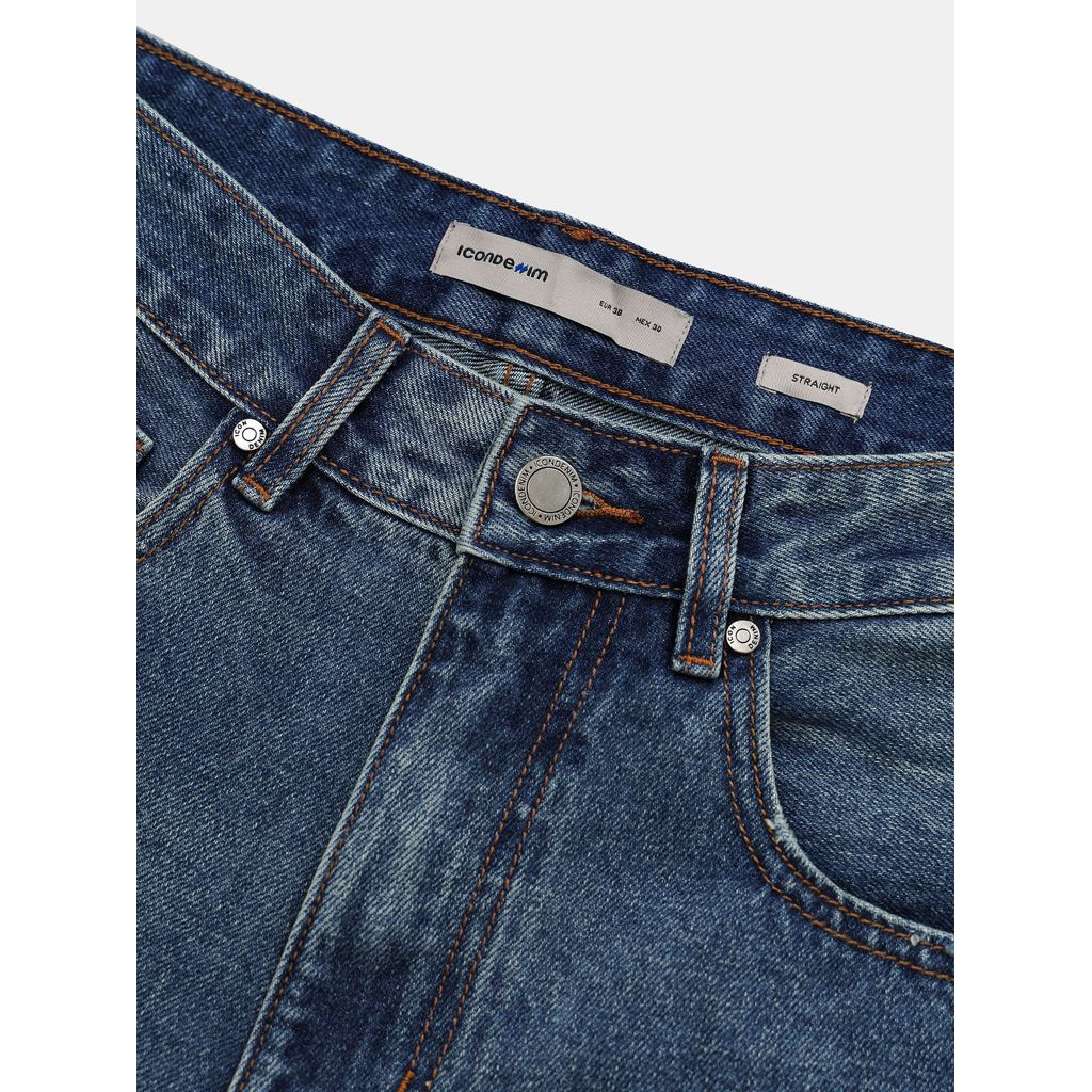 Quần Jeans Nam ICONDENIM Stonefade Form Straight QJID0304 | BigBuy360 - bigbuy360.vn