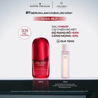 [KOL livestream] Tinh chất dưỡng da Shiseido Ultimune Power Infusing 4.0 Serum 30ml