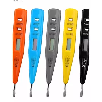 Màn hình kỹ thuật số Bút điện cảm ứng 12-240V Bút thử điện đa chức năng Bút thử điện Bút thử điện LED Màn hình kỹ thuật số Phát hiện điểm dừng