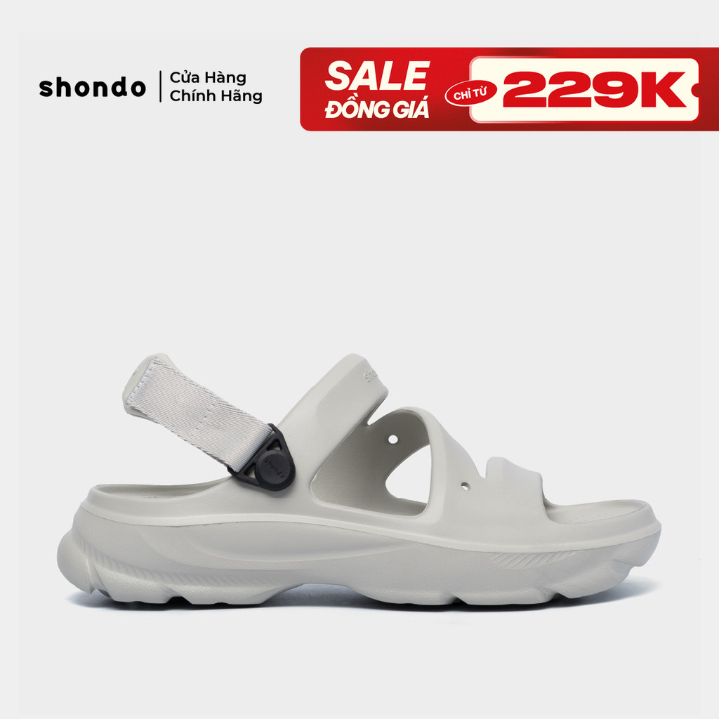 Sandal Shondo FX F102222 xám rêu